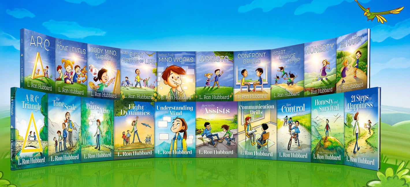 The Scientology Illustrated Series books by L. Ron Hubbard